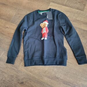 Xmas bear sweatshirt  11/12